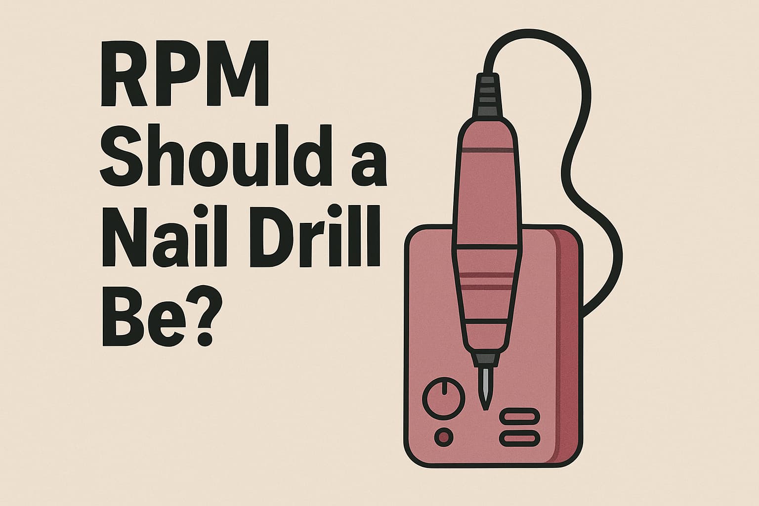 Introduction: RPM Should a Nail Drill Be?