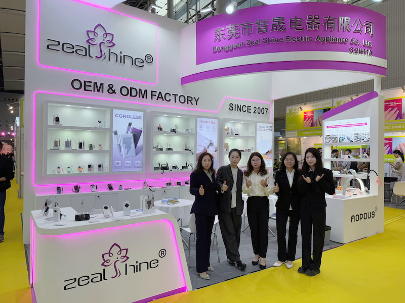 Guangzhou Beauty Expo 2026 | Zeal Shine Nail Drill, Dust Collector & Nail Lamp Manufacturer